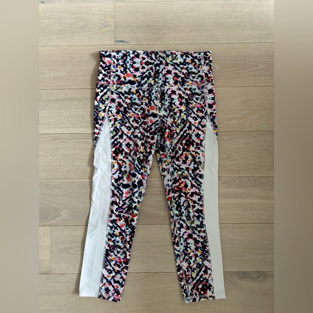 Athleta Multi Color Capris
